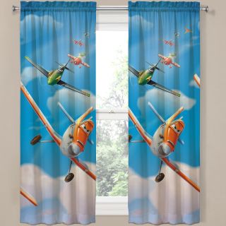 Disney Planes On Your Mark Rod Pocket Curtain Panel Pair