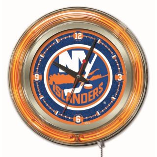 Holland Us Nhl Neon Logo Clocks