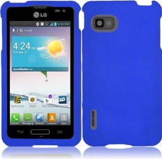LG Optimus F3 MS659 ( only fits on Metro PCS , T Mobile ) Phone Case Accessory Fresh Blue Hard Snap On Cover with Free Gift Aplus Pouch Cell Phones & Accessories