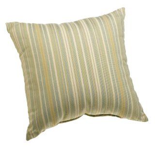 Strathwood Reversible Throw Pillow, 16 by 16 Inch, Daiquiri/Dandelion  Patio Furniture Pillows  Patio, Lawn & Garden
