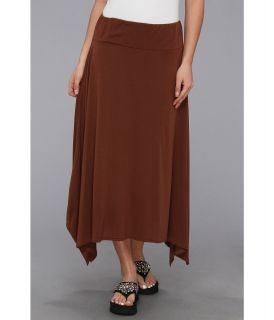 Roper 9040 Poly Rayon Jersey Skirt Womens Skirt (Brown)