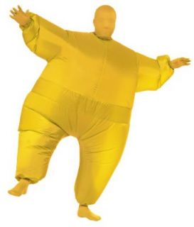 Rubie's Costume Inflatable Full Body Suit Costume, Yellow, One Size Adult Sized Costumes Clothing