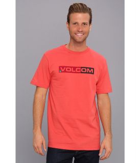 Volcom Euro Styling S/S Tee Mens T Shirt (Red)