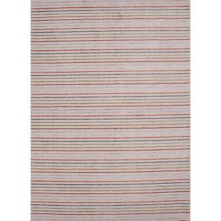 Hand loomed Transitional Multi Color Wool/ Silk Rug (2 X 3)