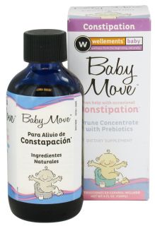 Wellements   Baby Move Prune Concentrate with Prebiotics   4 oz.