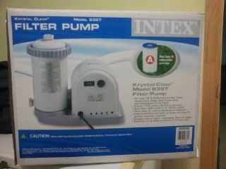 INTEX 1500 GPH Easy Set Swimming Pool Filter Pump with Timer  56635E Toys & Games