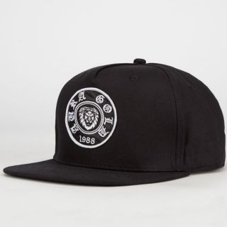 Crest Mens Snapback Hat Black One Size For Men 236598100