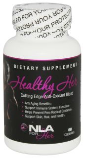 NLA for Her   Healthy Her Cutting Edge Anti Oxidant Blend   60 Capsules