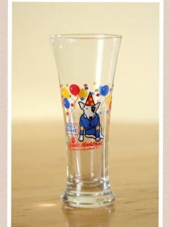 Set of 2   Vintage 1987 Bud Light " Spuds Mackenzie " Original Party Animal Pilsner Beer Glasses Spuds Mackenzie Shirt Kitchen & Dining