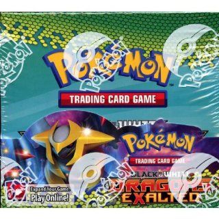 Toy / Game Pokemon Black & White Dragons Exalted Booster Box   Plus New Trainer And Special Energy Cards Toys & Games