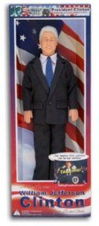 'President Bill Clinton Talking Action Figure'   Political Gag Gift by Talking Presidents 