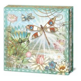 Dragonfly Sky Compact Mirror   Wall Mounted Mirrors