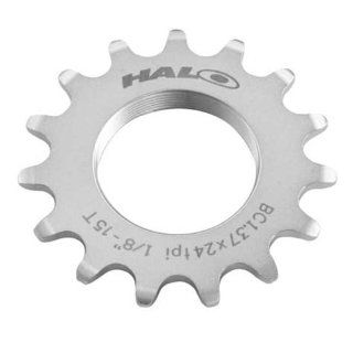 Halo Fixed cog, 1/8"   19t, silver  Bike Cassettes And Freewheels  Sports & Outdoors