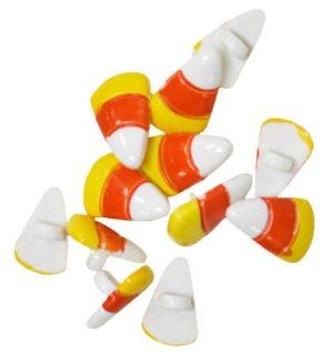 Package of Adorable Mini Candy Corn Decorative Buttons  About 36 Pieces   Arts And Crafts Supplies