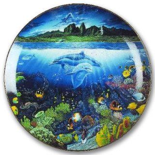 Danbury Mint UNDERWATER PARADISE ~ Discovery Off Anahola ~ 1991   Commemorative Plates