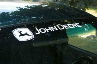 John Deere Xpressionz Windshield Decal Automotive