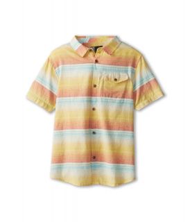 ONeill Kids Ambit S/S Shirt Boys Short Sleeve Button Up (Gray)