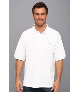 Columbia Perfect Zero S/S Polo Mens Short Sleeve Pullover (White)