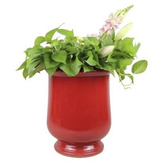 Threshold Lugano Potting Urn   Red 10