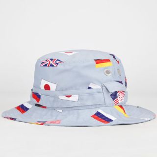 Flags Mens Bucket Hat Grey In Sizes Large For Men 239771115