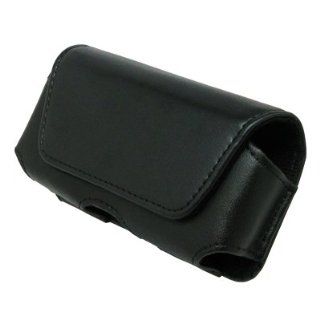 Black Leather Case Pouch with Belt Clip and Belt Loops for Blackberry Bold 9700 / HTC myTouch 3G Slide / LG Cosmos, Ally VS740, dLite GD570 / Motorola Sage MB508, Backflip MB300 / Nokia E73 / Samsung Eternity 2 A597, Mythic A897, Solstice A887 Computers &
