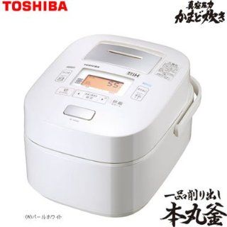 TOSHIBA vacuum pressure IH rice cooker RC 10VXG W(Japan Import) Kitchen & Dining