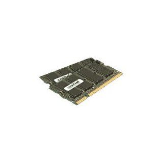 Crucial 2GB Kit (1GBx2) DDR2 667MHz (PC2 5300) CL5 SODIMM 200 Pin Notebook Memory Modules CT2KIT12864AC667 Electronics