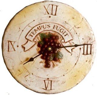 Tuscan Italian Grape Decor Clock item 642   Wall Clocks