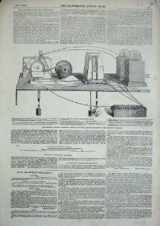1855 Mediterranean Electric Telegraph Velocity Machine   Prints