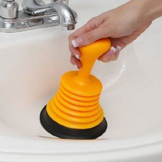 "ABC Products"   Mini Pro ~ Sink & Drain   Plunger (Small For Easy Storage)   Toilet Plungers