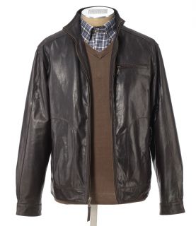 VIP Roadster Leather Jacket Big and Tall Sizes JoS. A. Bank