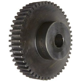 Martin Spur Gear, 14.5 Pressure Angle, High Carbon Steel, Inch, 10 Pitch