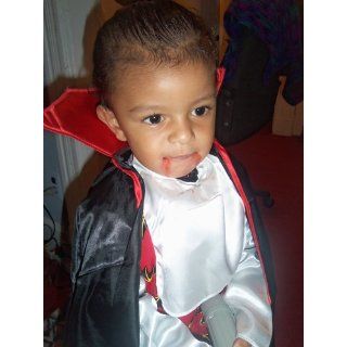 Vampire Toddler With Cape Costume, Toddler 3/4 Clothing