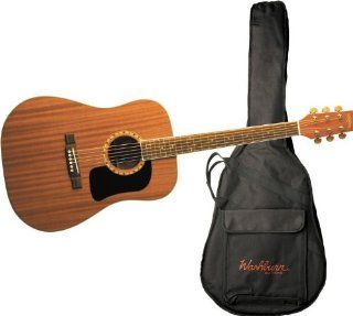 Washburn D100dl Acoustic Guitar Mahogany Musical Instruments