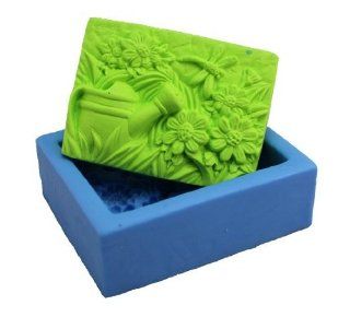 Beauty Rural plants 0838 Craft Art Silicone Soap mold Craft Molds DIY Handmade soap molds