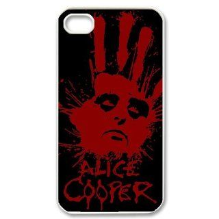Custom Alice Cooper Cover Case for iPhone 4 4s LS4 652 Cell Phones & Accessories