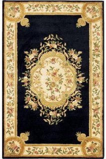 Cheshire Rug 5'x8' Black   Hand Tufted Rugs
