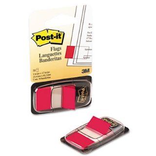Post it Flags 680RD2   Standard Tape Flags in Dispenser, Red, 100 Flags/Dispenser  Laminating Supplies 