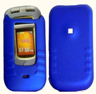Blue Hard Case Cover for Motorola Brute i686 i680 Cell Phones & Accessories