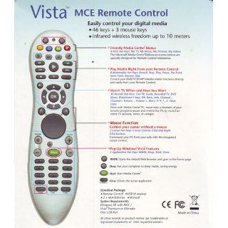 Ortek Windows 7 Vista XP Media Center MCE PC Remote Control and Infrared Receiver for Home, Premium and Ultimate Edition Electronics