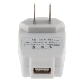USB Ac Power Supply Wall Adapter  Charger Us 2p Plug 5v 1000mah T7 