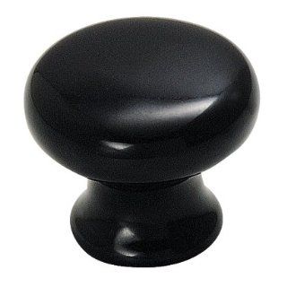 Box of 30 Black Plastic Cabinet Knob Pulls 902 BLK Amerock's "Allison Value" Collection   Cabinet And Furniture Knobs  