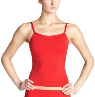 Capezio Women's Camisole Tank With Adjustable Straps,Red,X Small Clothing
