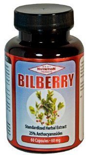 Bilberry (Supplement for vision) Health & Personal Care