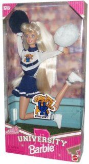University of Kentucky Cheerleader Barbie Toys & Games