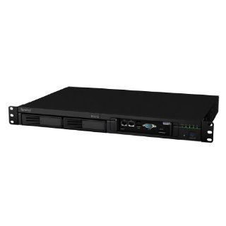 Synology RackStation 2 Bay (Diskless) 1U NAS Rackmount Network Attached Storage RS212 (Black) Electronics
