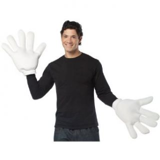 Rasta Imposta Giant Gloves, White, One Size Clothing