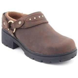 Harley Davidson Trixi Brown Clogs Women's (10, Brown) Clogs And Mules Shoes Shoes