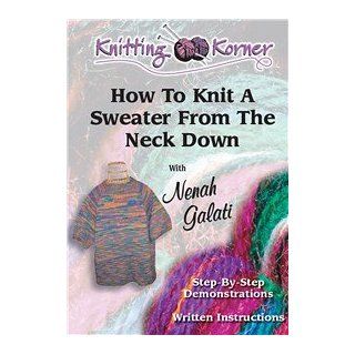 Knitting Korner How to Knit a Sweater From the Neck Down Nenah Galati Movies & TV