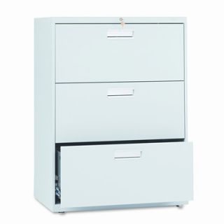 HON 600 Series 30 W Three Drawer Lateral Files with Locks